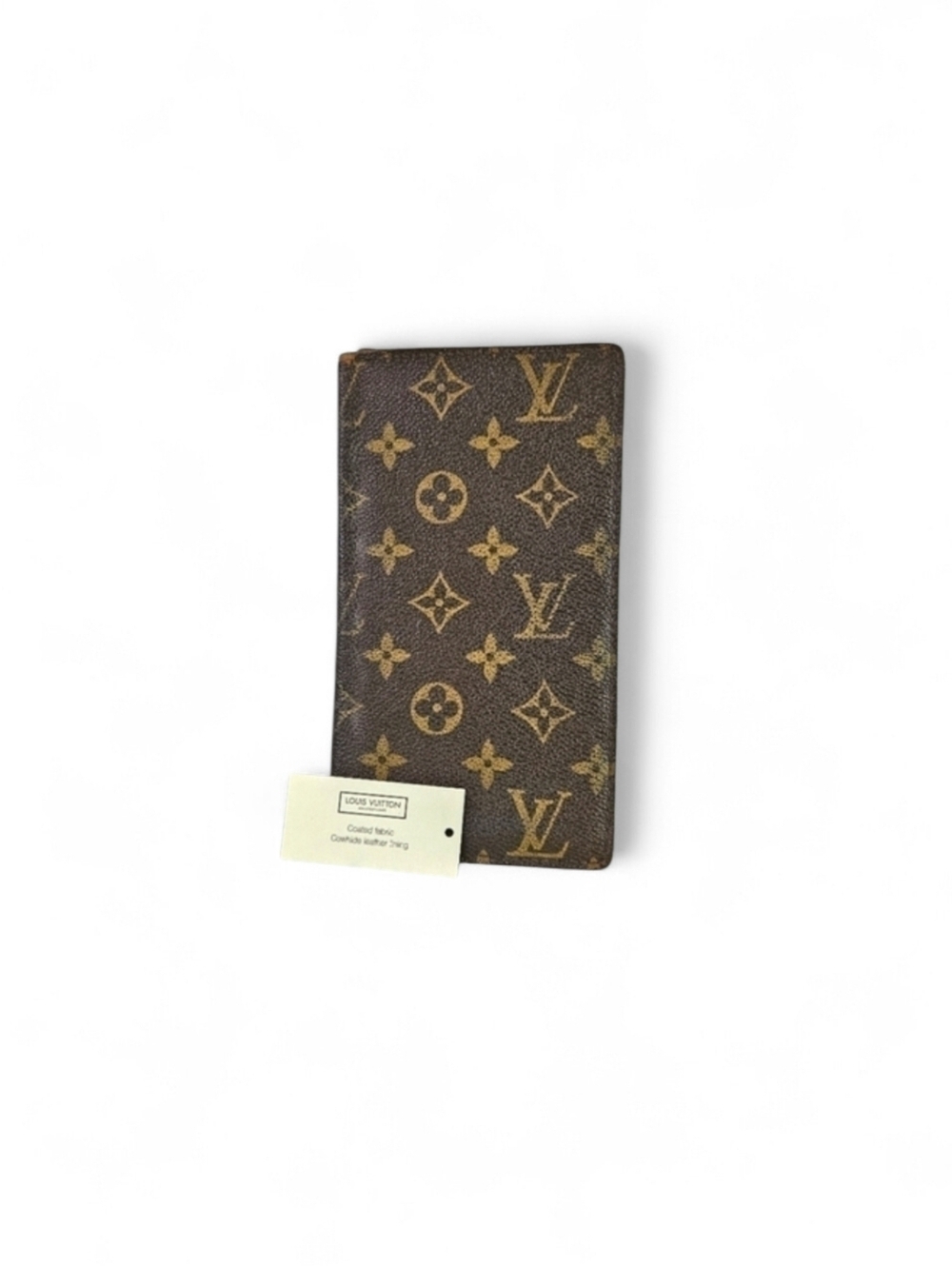 Louis Vuitton Monogram Wallet Coated Canvas Leather